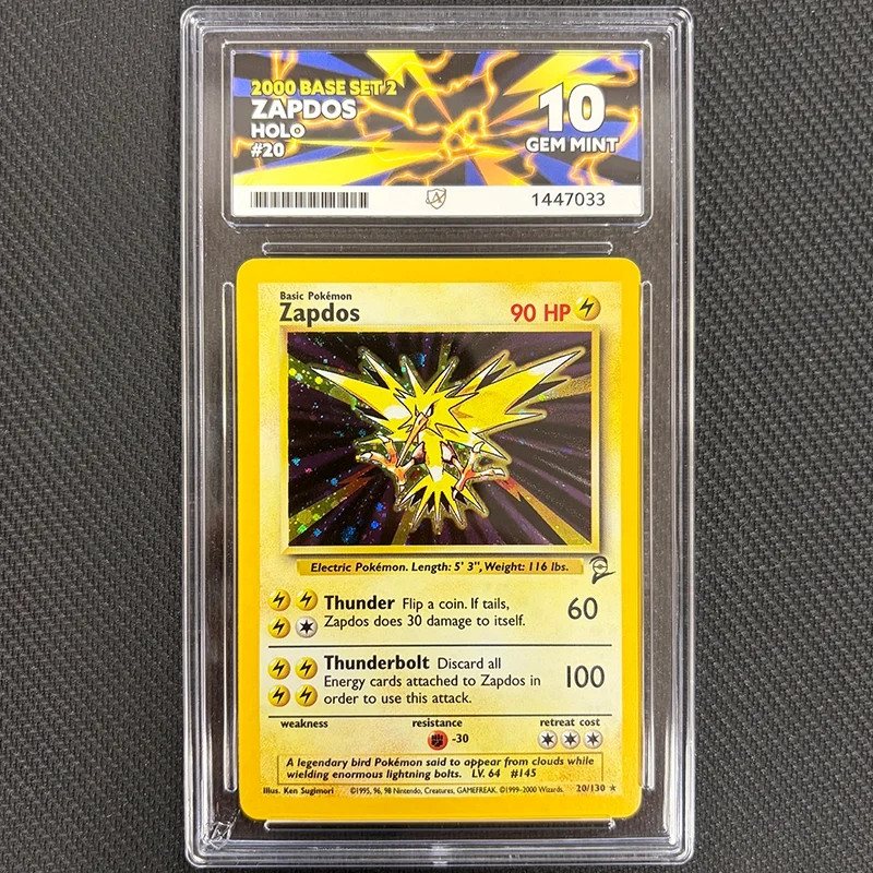 Pokemon TCG: Zapdos 20/130 - Base Set 2 - Ace 10 – Photo 1